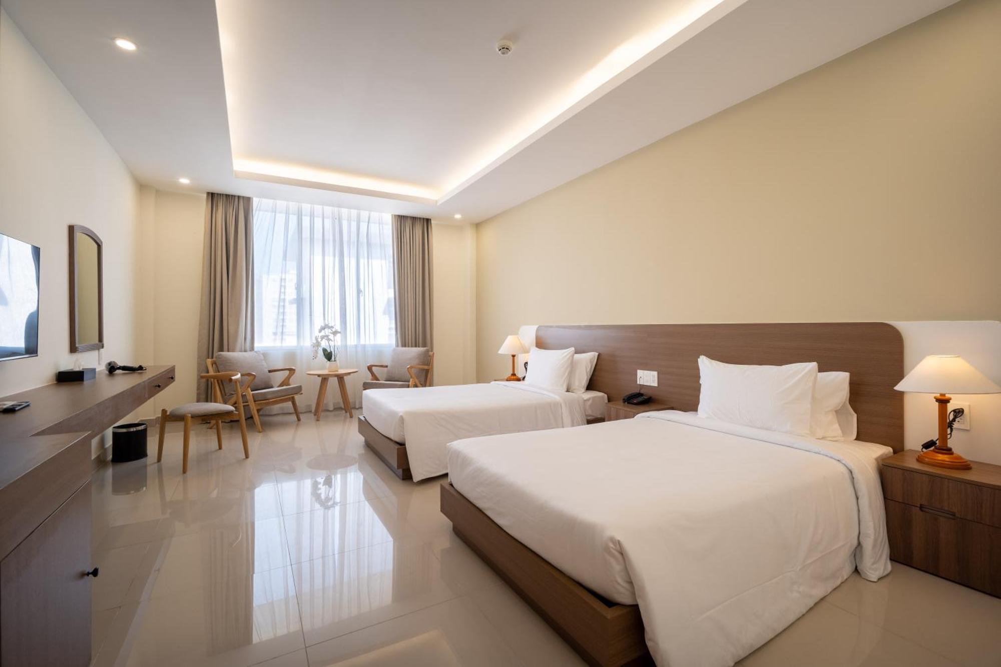 The Hub Hotel - Airport Ho Chi Minh-stad Kamer foto